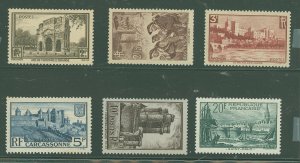 France #342-347 Mint (NH) Single (Complete Set)