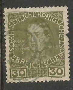 AUSTRIA 119a VFU W074