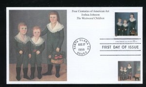 US 3236h American Art - The Westwood children UA Mystic cachet FDC