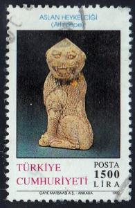 Turkey #2523 Lioness Stattuette, used. PM