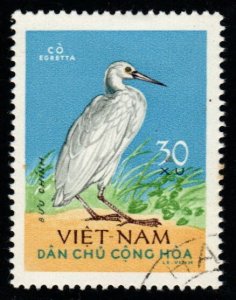 North Vietnam Scott 272 Used Bird stamp 1965