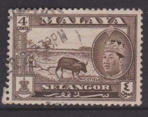 Malaya Selangor Sc#116 Used