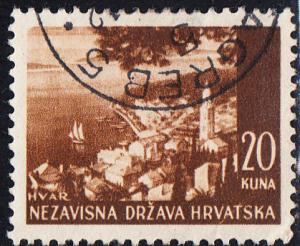 Croatia #45 Used