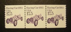 Scott 2262, 17.5 cent Racing Car, PNC3 #1, MNH Transportation Coil Beauty