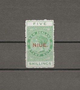 NEW ZEALAND/NIUE 1918/29 SG 32 MNH Cat £110