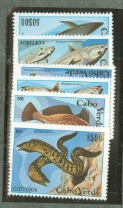 Cape Verde #410-15  Single (Complete Set)