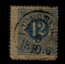 Sweden - #22 Numeral - Used