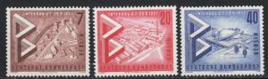 Berlin - 1957 Int. Building Show Sc# 9N145/9N147 - MNH (9027)