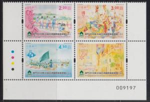 Macau 2018 Stamp Exhibition Series III Stamps Set of 4 MNH