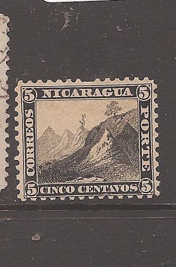 Nicaragua 1862 5c Mountain SC 2 MNG (2asm)