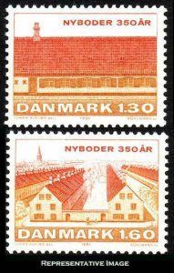 Denmark Scott 678-679 Mint never hinged.