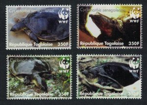 Togo WWF Senegal Flapshell Turtle 4v 2006 MNH SC#2039a-d MI#3337-3340