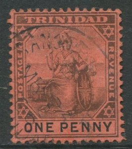 STAMP STATION PERTH Trinidad #78 Britania Used Wmk 2 - 1896-1904