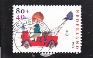 Netherlands  Scott#  B714  Used