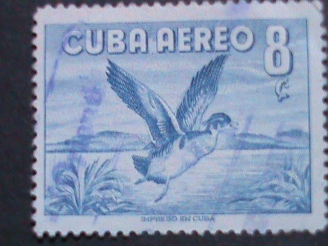 ​CUBA-AIRMIAL- VERY OLD CUBA  BIRDS STAMPS USED- VF WE SHIP TO WORLD WIDE.