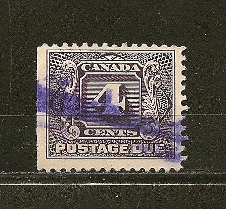 Canada J3 Postage Due Used