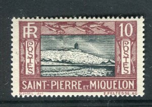 FRANCE; ST.PIERRE MIQUELON 1932 fine Mint pictorial issue 10c. value