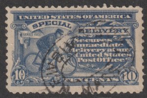 U.S.  Scott# E11 1917 Special Delivery VF/XF Used