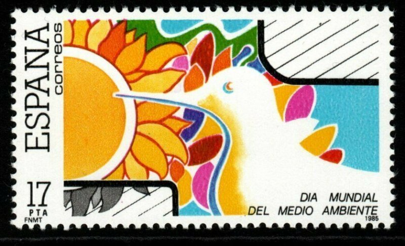 SPAIN SG2805 1985 WORLD ENVIRONMENT DAY MNH