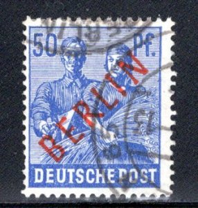 Germany Berlin  9N30  Used   VF  CV  $6.50  ....   0640578