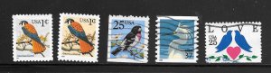 #Z704 Used Birds 10 Cent Lot Collection / Lot