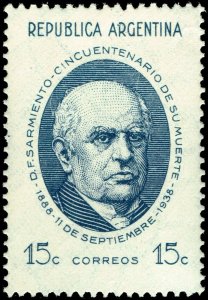 Argentina #456  MNH - 15c Sarmiento (1939)
