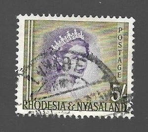 Rhodesia & Nyasaland 1954 - U - Scott #153 *
