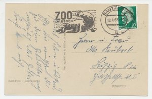 Card / Postmark Germany / DDR 1963 Seal - Sea lion - Zoo Dresden