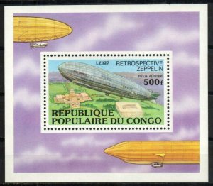 Congo, Peoples Republic Stamp C236  - History of the Zeppelin