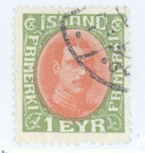 Iceland, Scott #176, Used