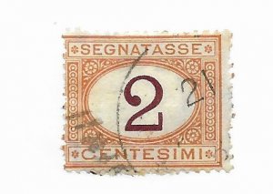 Italy #J4 Perfs - Stamp - CAT VALUE 25.00