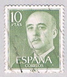 Spain 815 Used General Franco 1954 (BP2419)