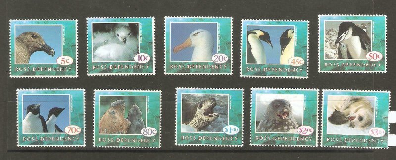 1994 ROSS DEPENDENCY - SG: 21/31 (NOT 24) - WILDLIFE -  UNMOUNTED MINT SET