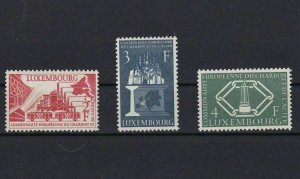 LUXEMBOURG 1956 EUROPEAN COAL AND STEEL MNHSTAMPS SET CAT £105 REF 4889