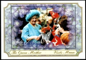 ISLE OF MAN SGMS881 2000 QUEEN ELIZIBETH THE QUEEN MOTHERS CENTURY MNH