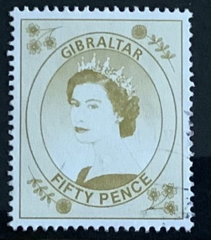 GIBRALTAR 1999 DEFINITIVE 50p SG868USED.