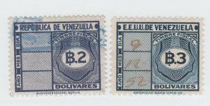 Venezuela Cinderella Revenue Fiscal stamp 9-25-21- 