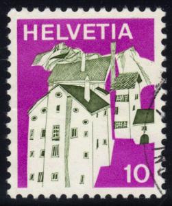 Switzerland #559 Graubunden; used (0.25)