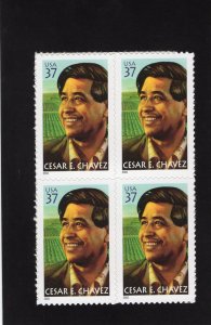 3781 Cesar Chavez, MNH blk/4