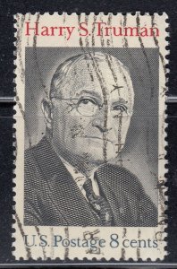 United States 1973 Sc#1499 Harry S. Truman (1884-1972), 33th President Used