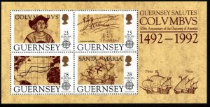 GUERNSEY SGMS560 1992 EUROPA MNH