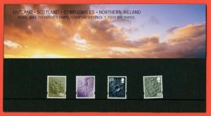 2013 Machin Pictorial Regionals The 4 Nations 88p in Presentation Pack no 98