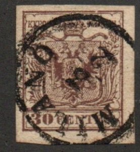 Austrian Off. - Lombardy-Venetia 5b Used