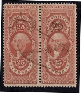 U.S. - R43c - Pair - Fine/Very Fine - Used