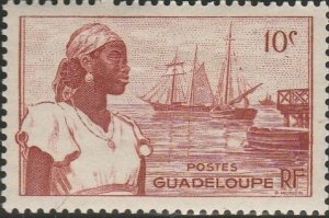 Guadeloupe , #189 Unused , From 1947