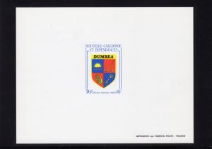 New Caledonia 1988 GOLF/Arms of Dumbea Deluxe SS MNH VF