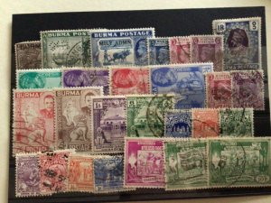 Burma  mounted mint & used  stamps A11530