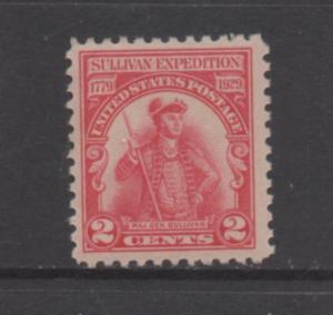 Scott #  657 unused  OG MNH  single