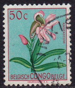 Belgian Congo - 1952 - Scott #268 - Flower