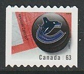 2013 Canada - Sc 2662ii - MNH VF - 1 single - Canadian NHL - Vancouver Canucks